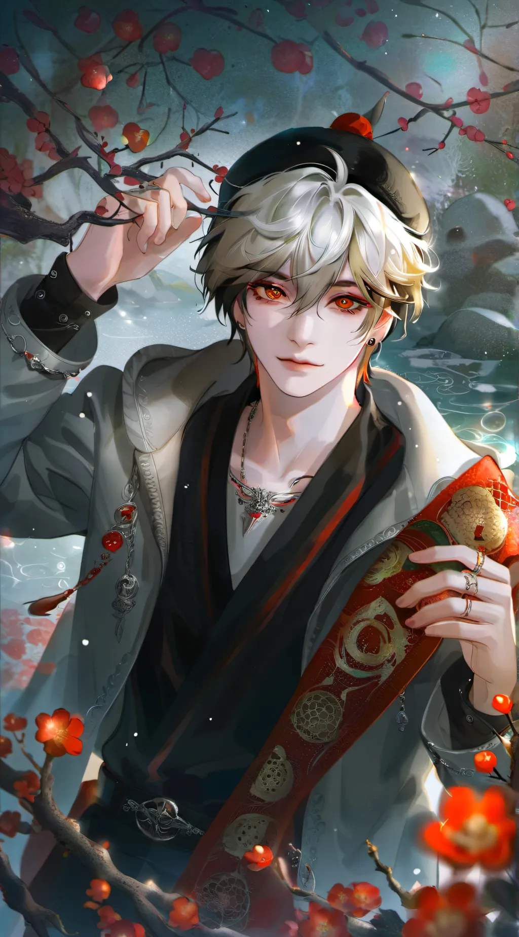 ai character: Tay HardWood background