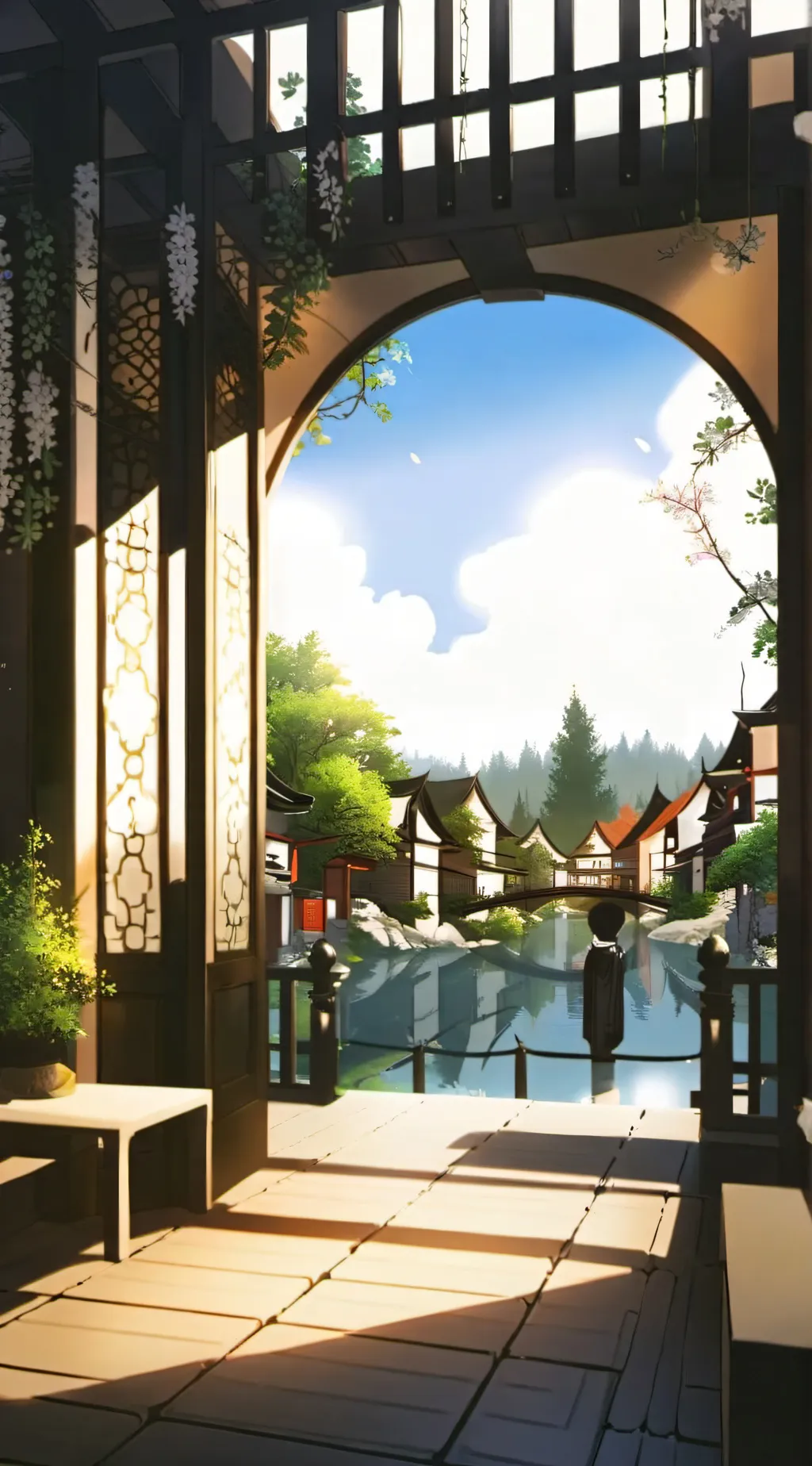 ai character: city rp background