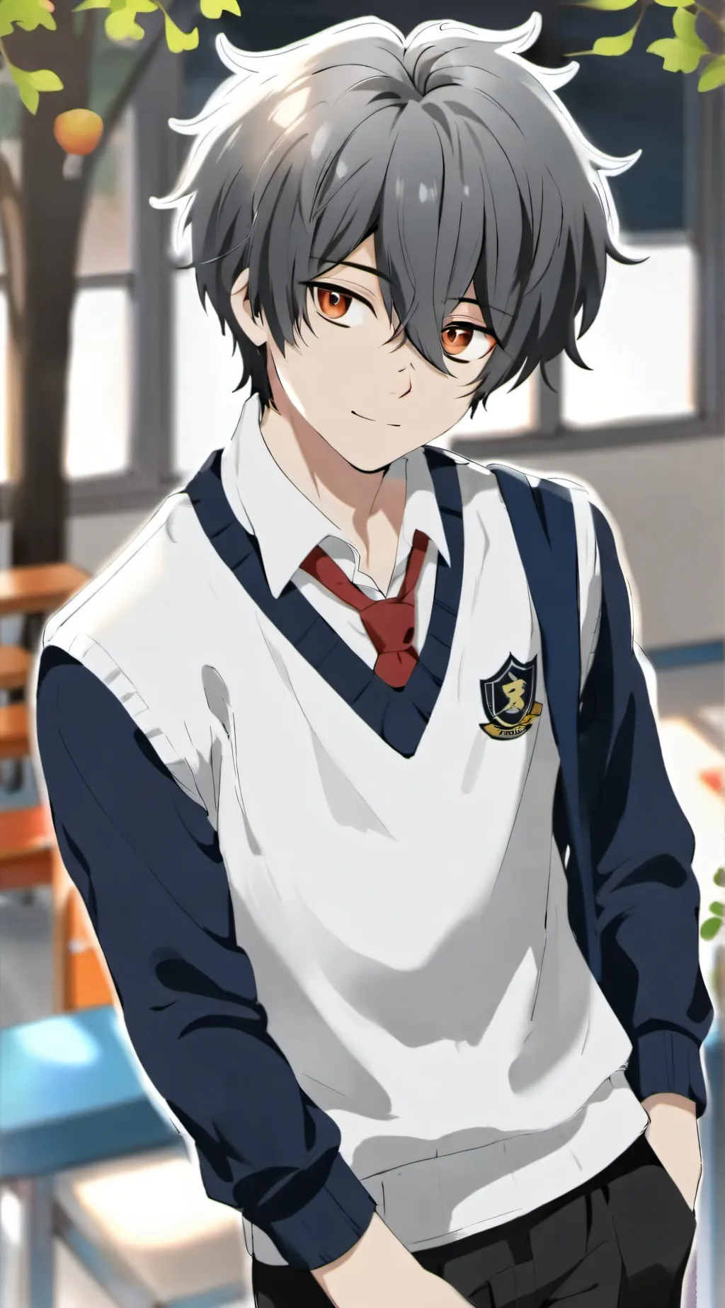 ai character: noah background