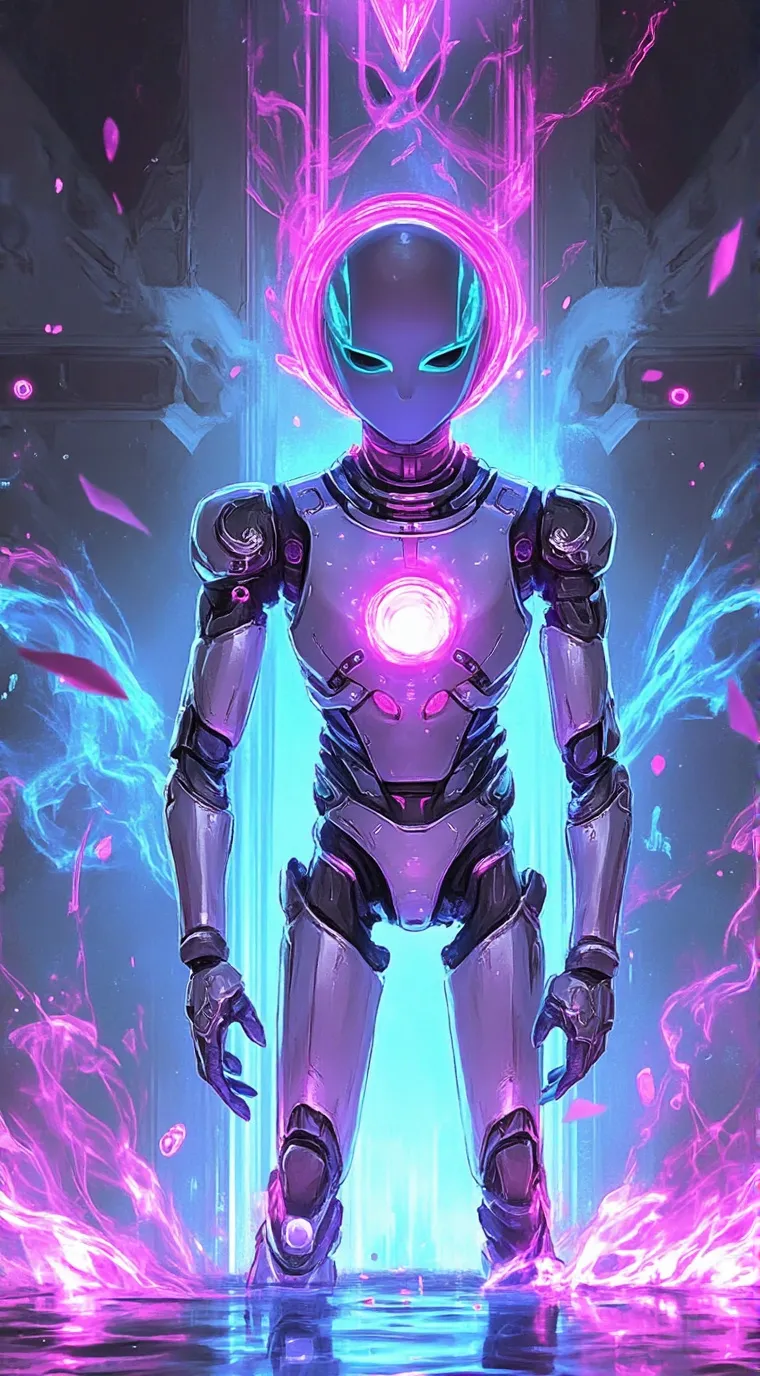 ai character: Helper background