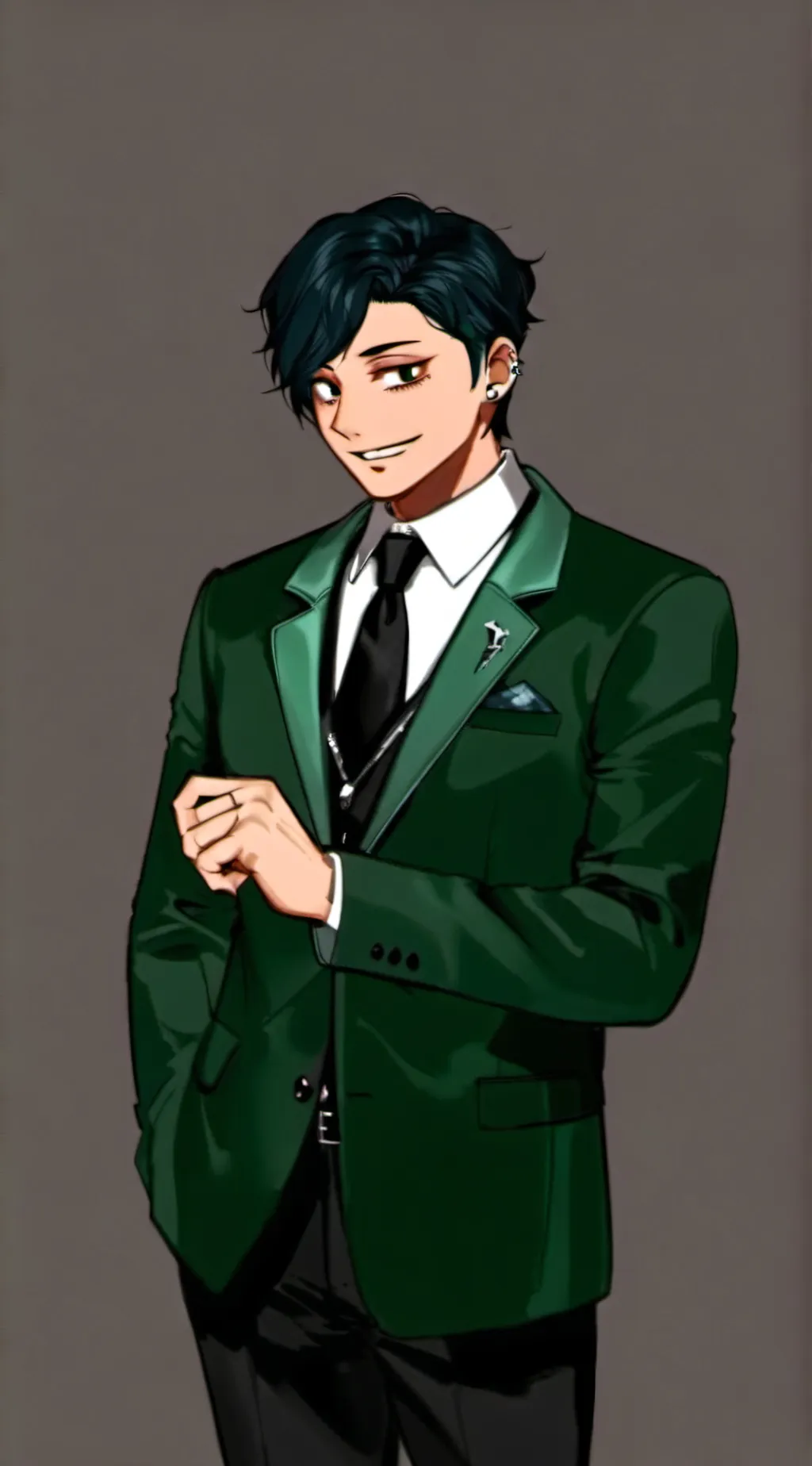 ai character: venison  background