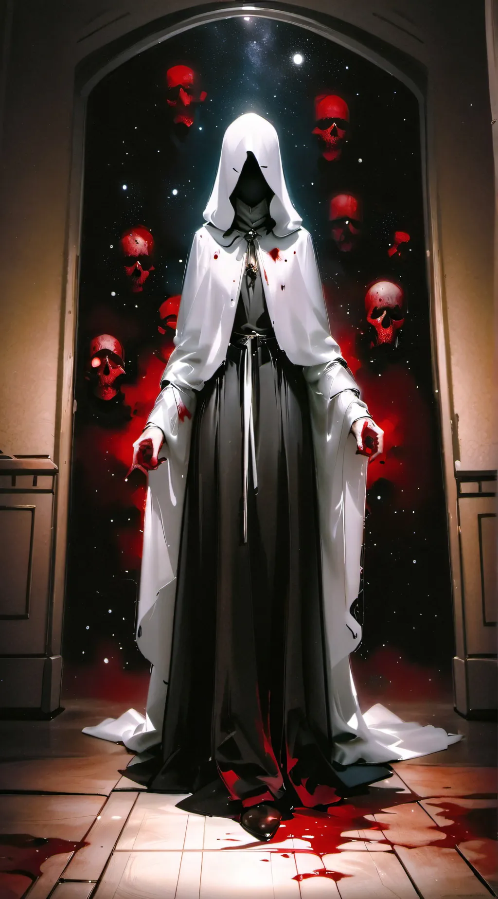 ai character: lady mercy  background