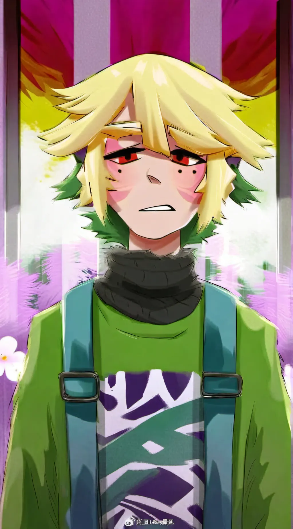 ai character: Ben drowned x y/n background