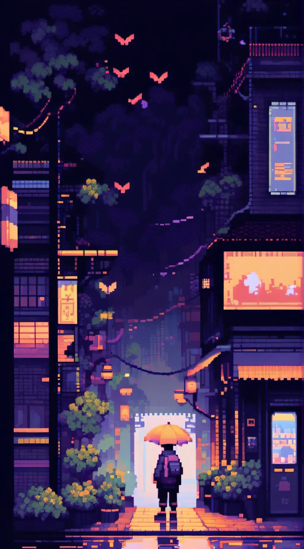 ai character: random pics background