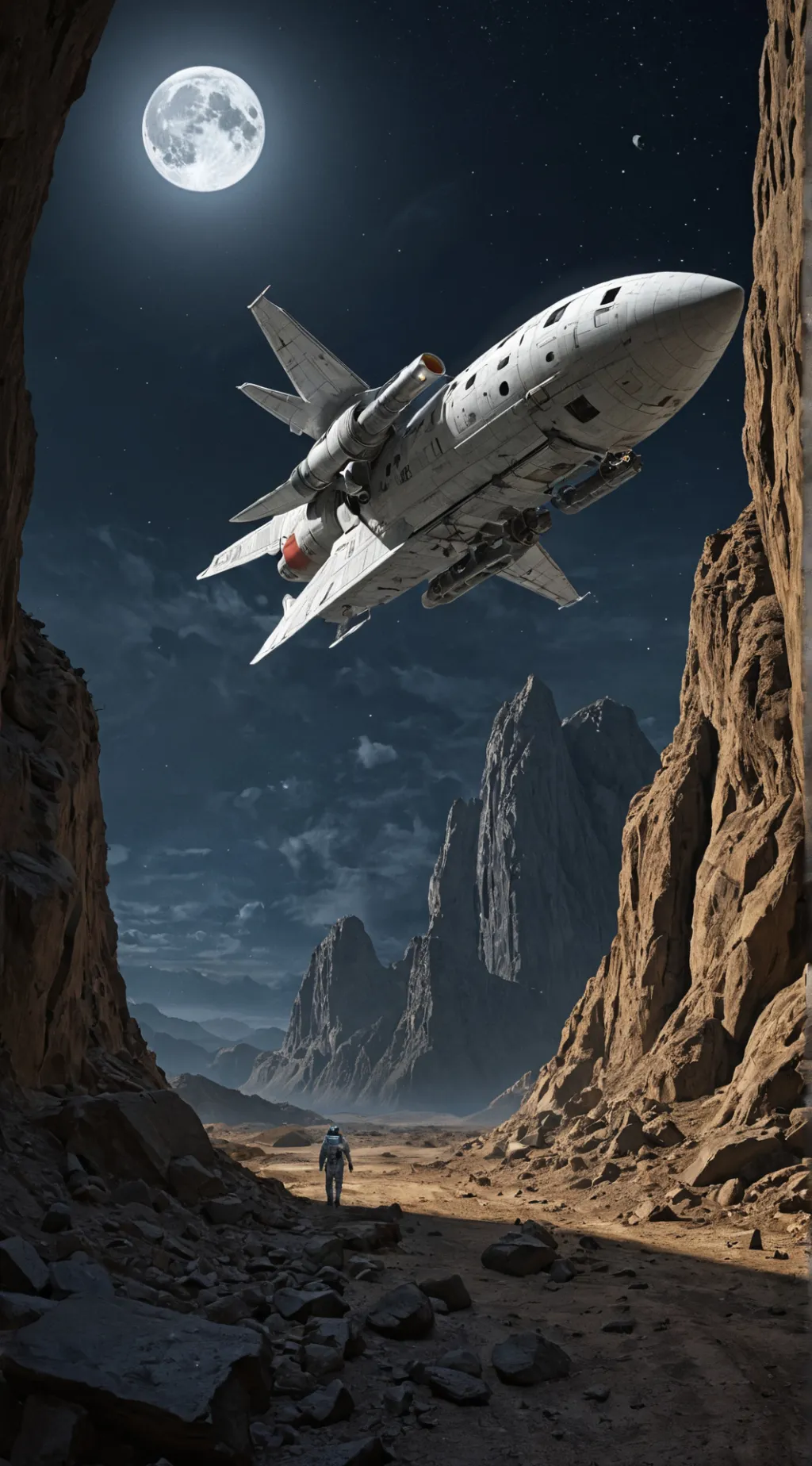 ai character: Under the Valley background