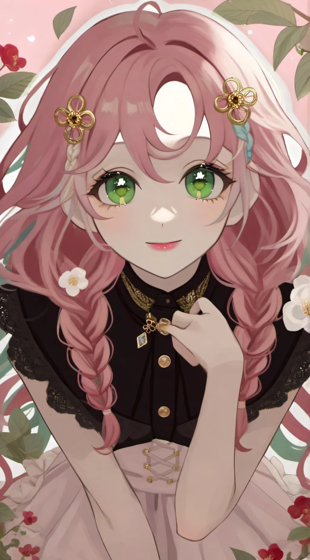 ai character: mitsuri kanroji background