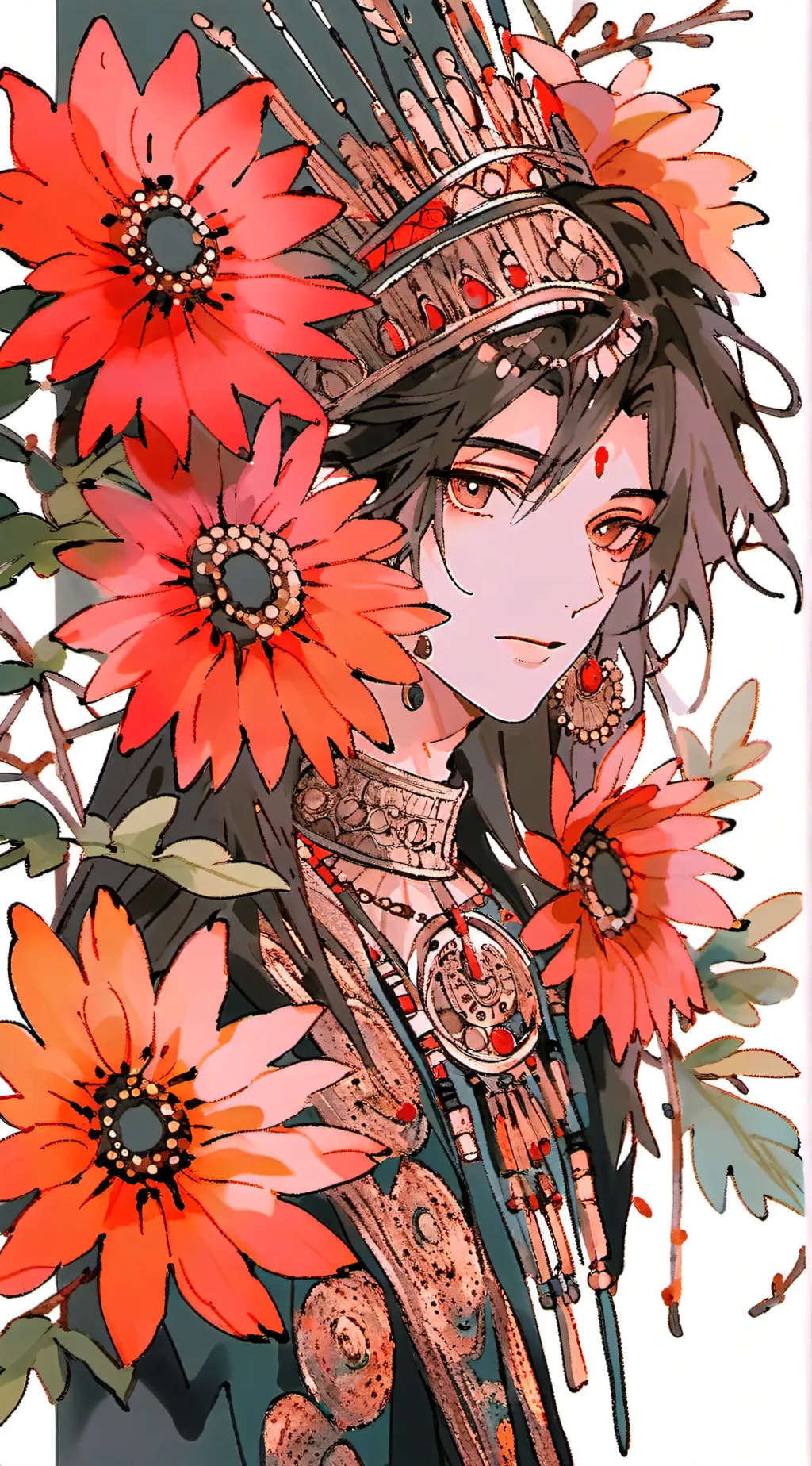 ai character: novio background