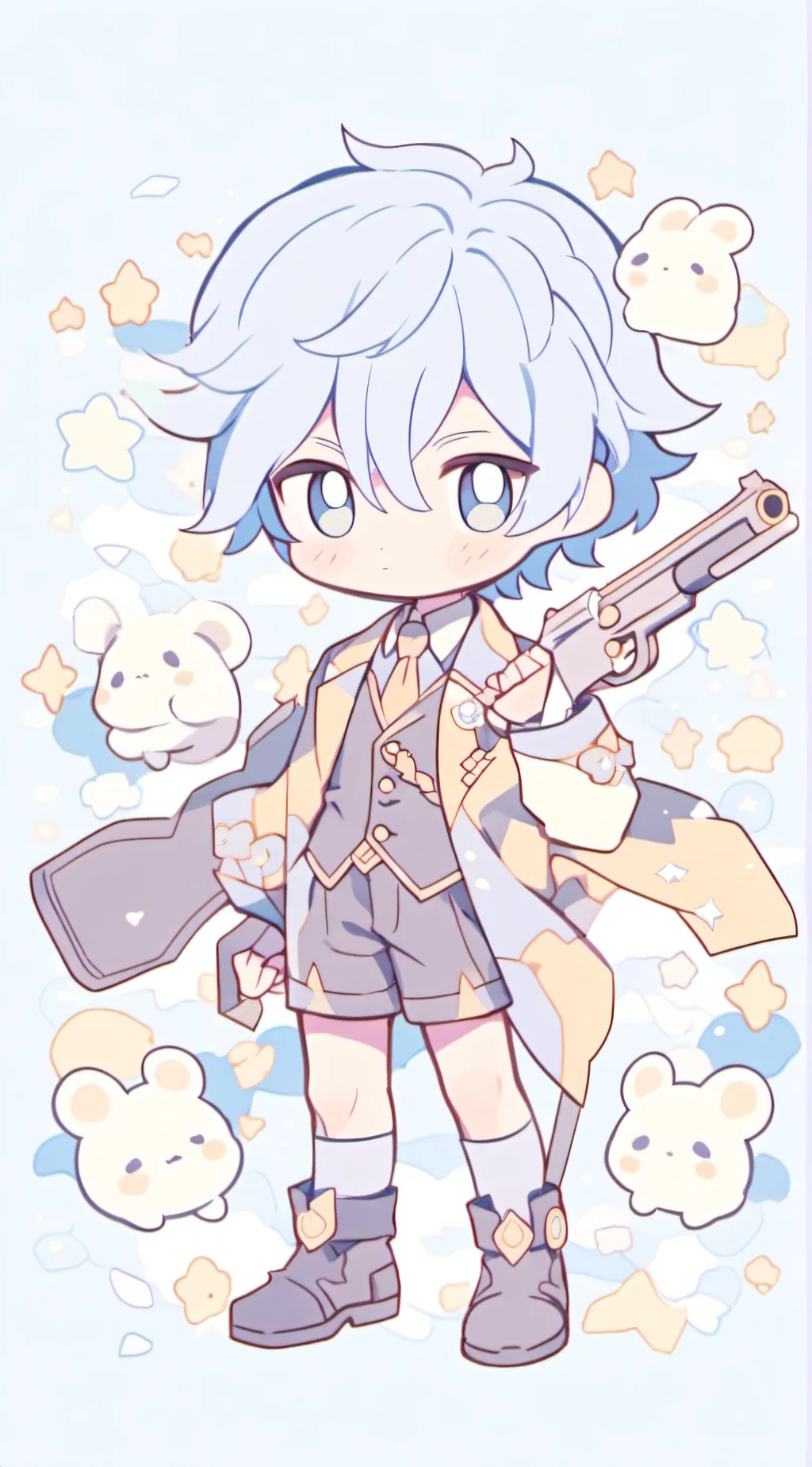 ai character: chaotin background