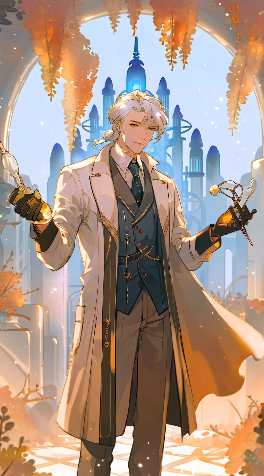 ai character: Lucas moonwood  background