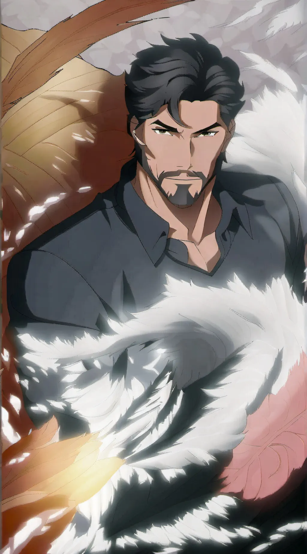 ai character: lucifer  background