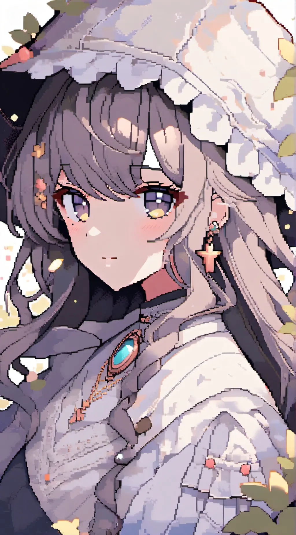 ai character: 💜🖤Z3LD4🖤💜 background