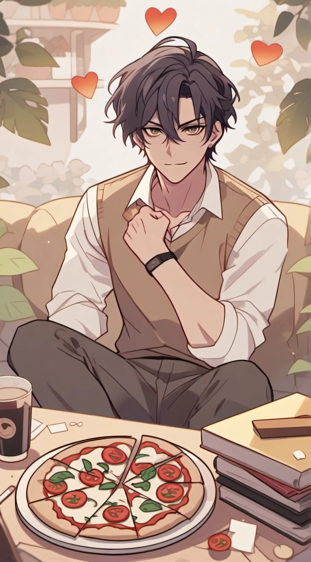 ai character: Sebastian background