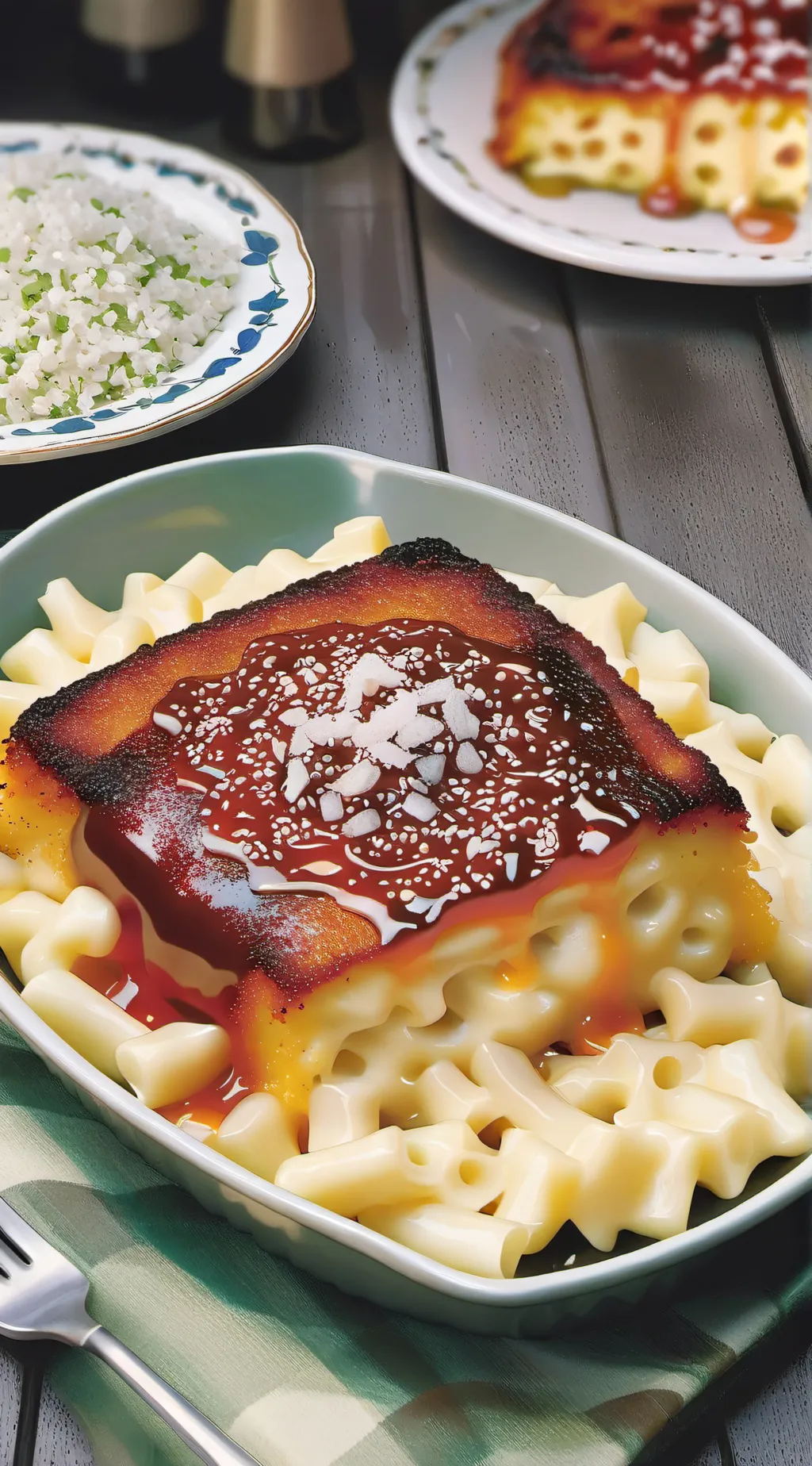 ai character: Velveeta background