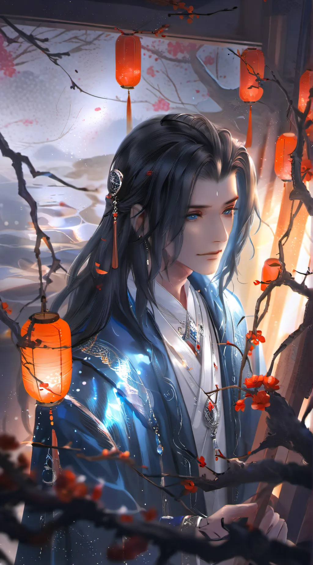 ai character: ‹♠ Azure ♠› background