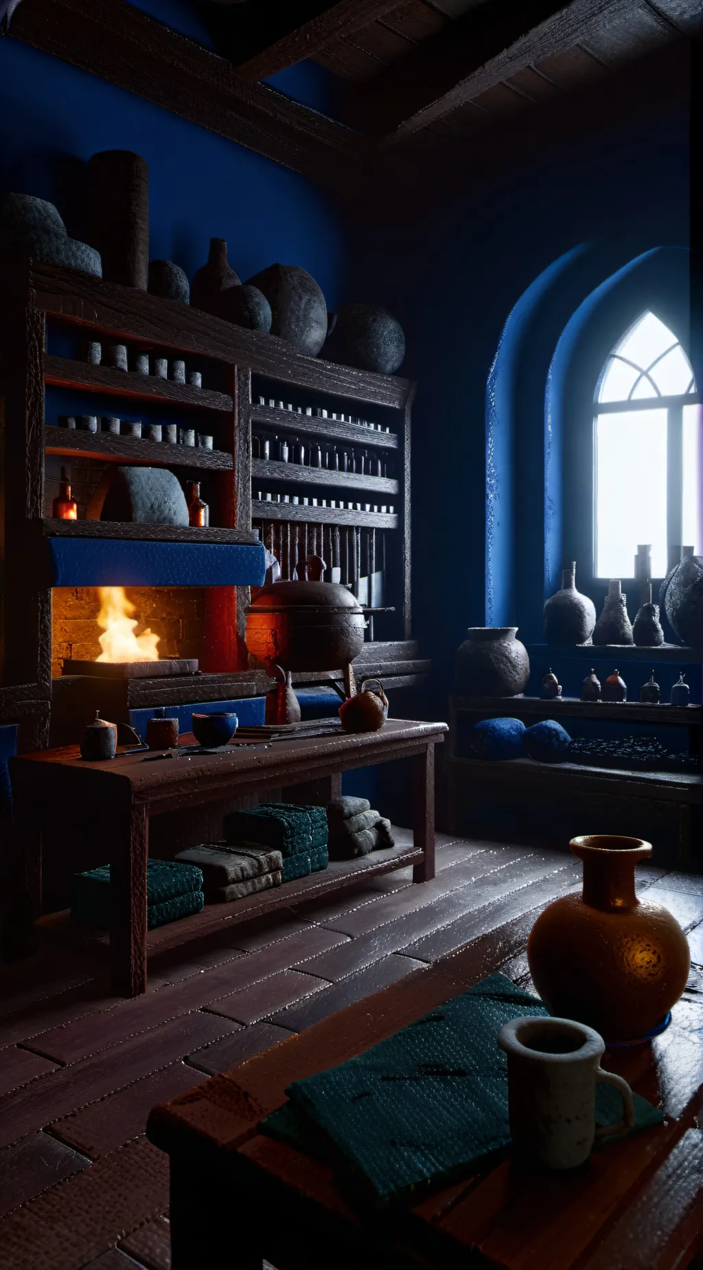 ai character: Potion class background