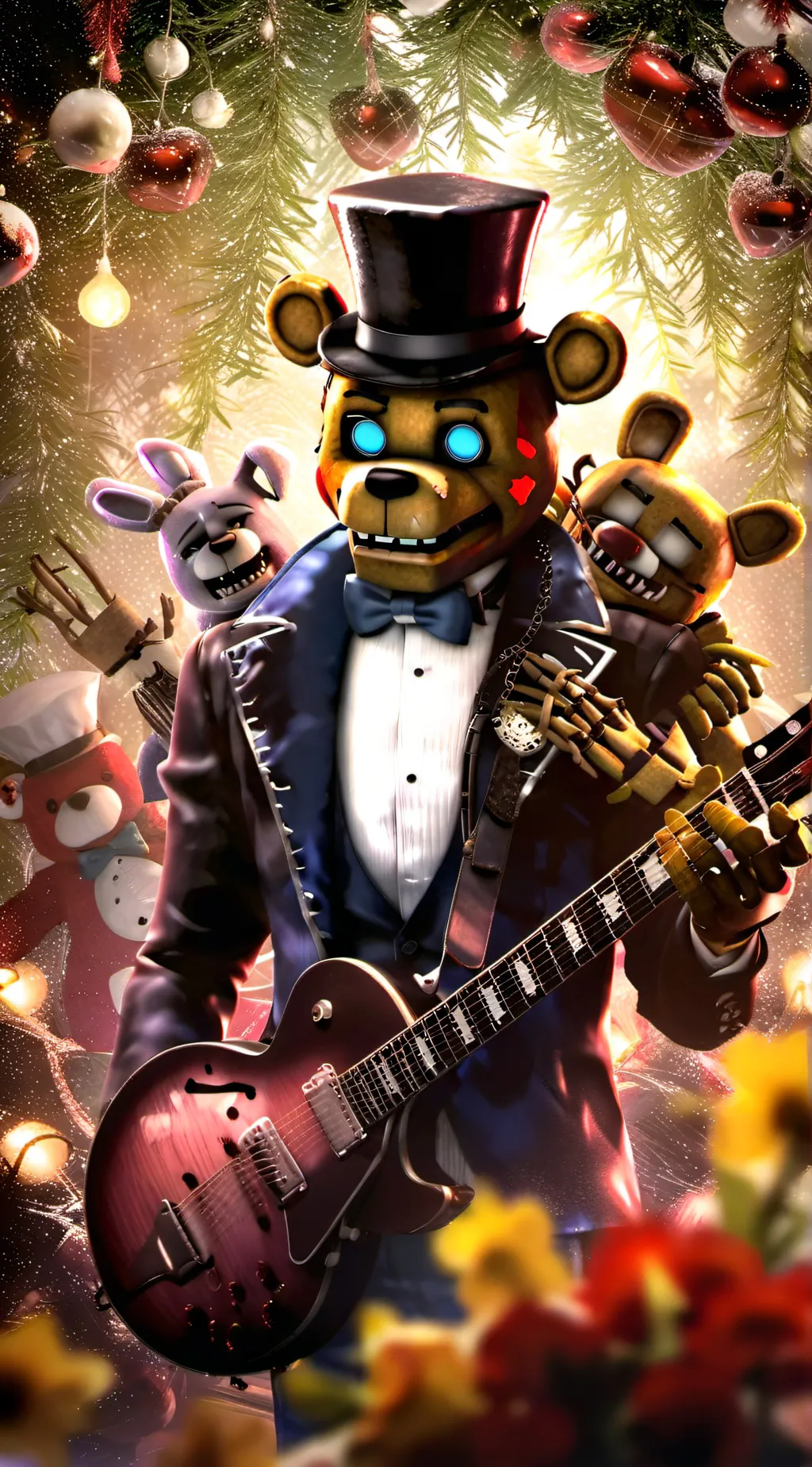 ai character: Fnaf 1 rp! background