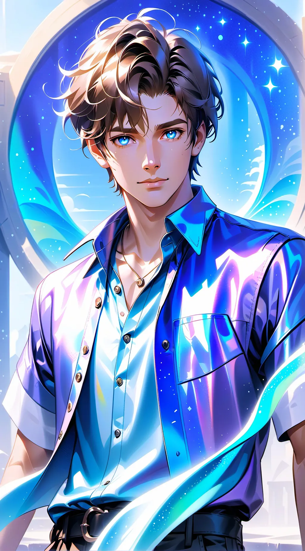 ai character: mattew  background