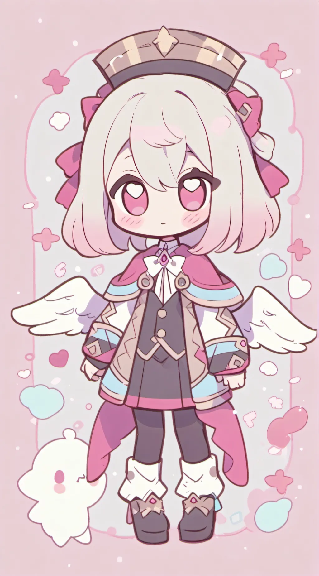 ai character: husk x angel dust background