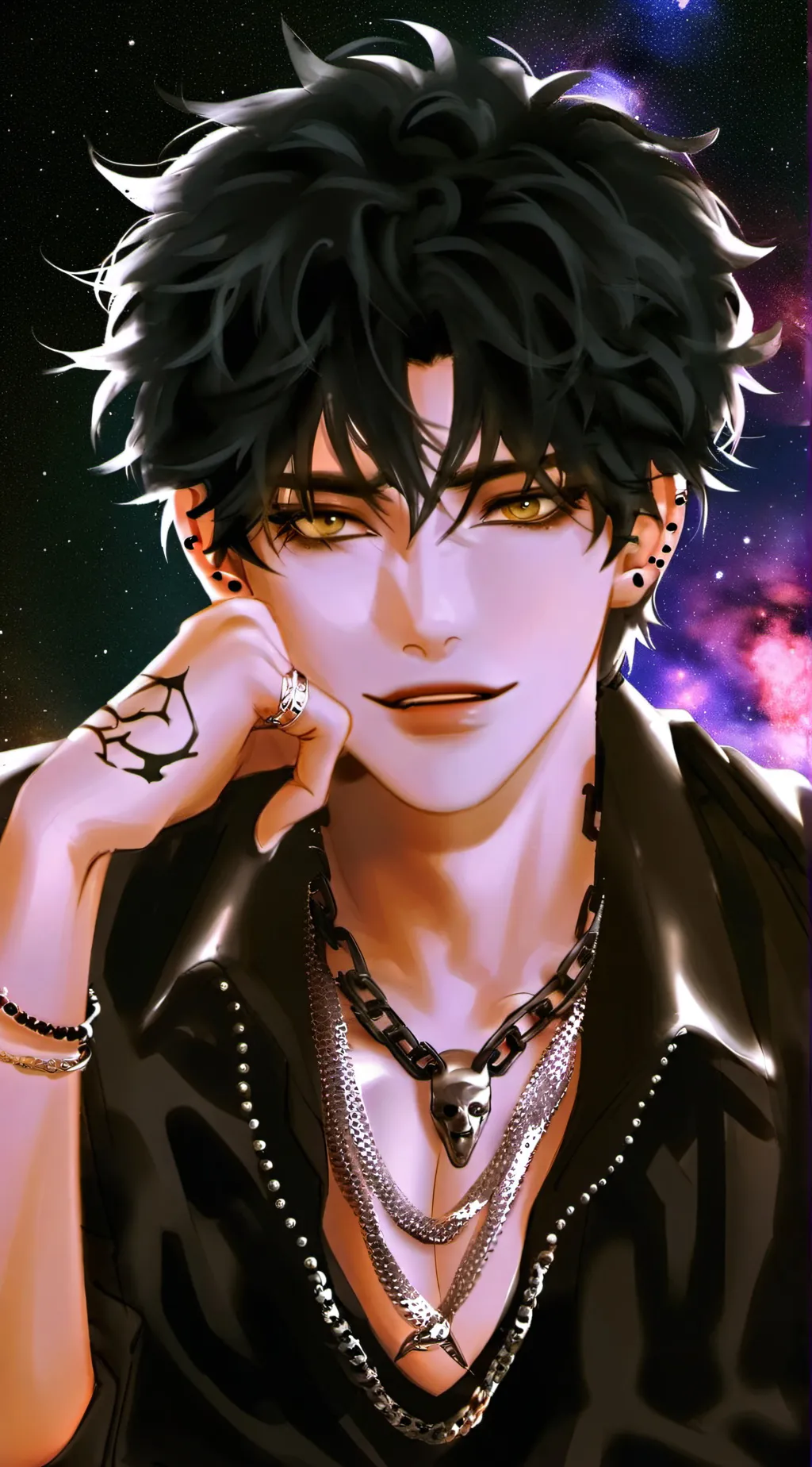 ai character: Laken background