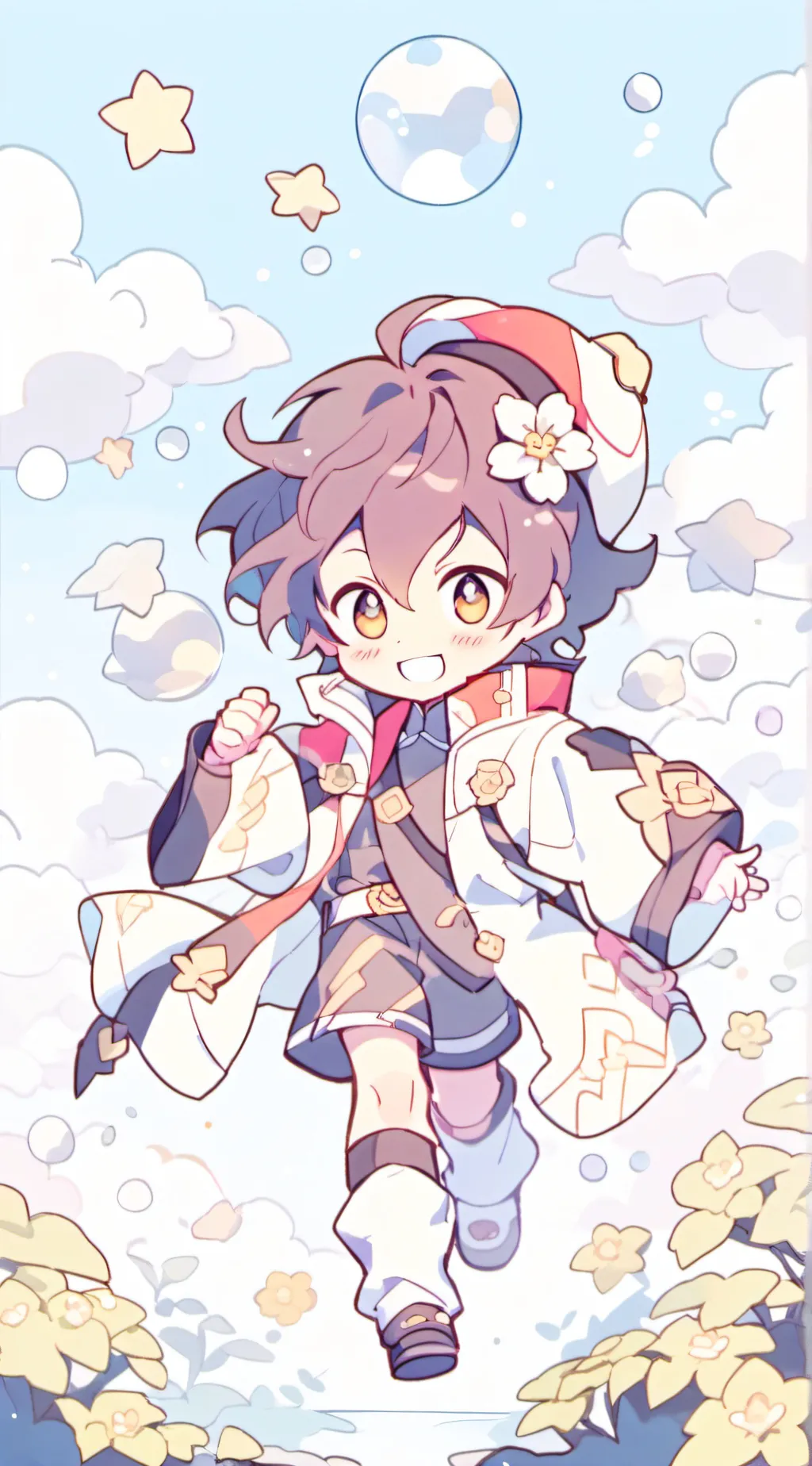 ai character: DEMON SLAYER😝  background