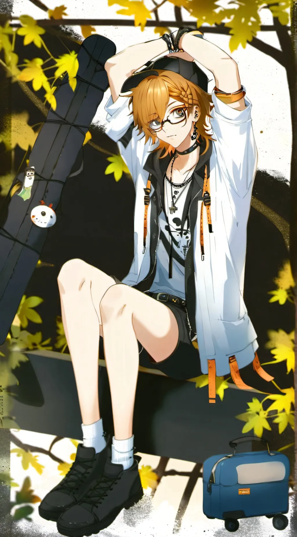 ai character: Skye (Nonbinary) background