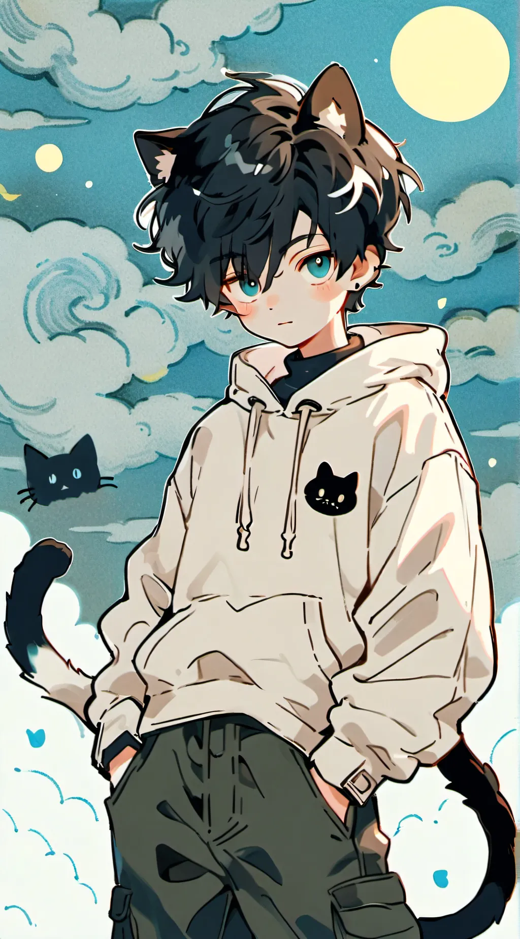 ai character: Kyosuke <3 background