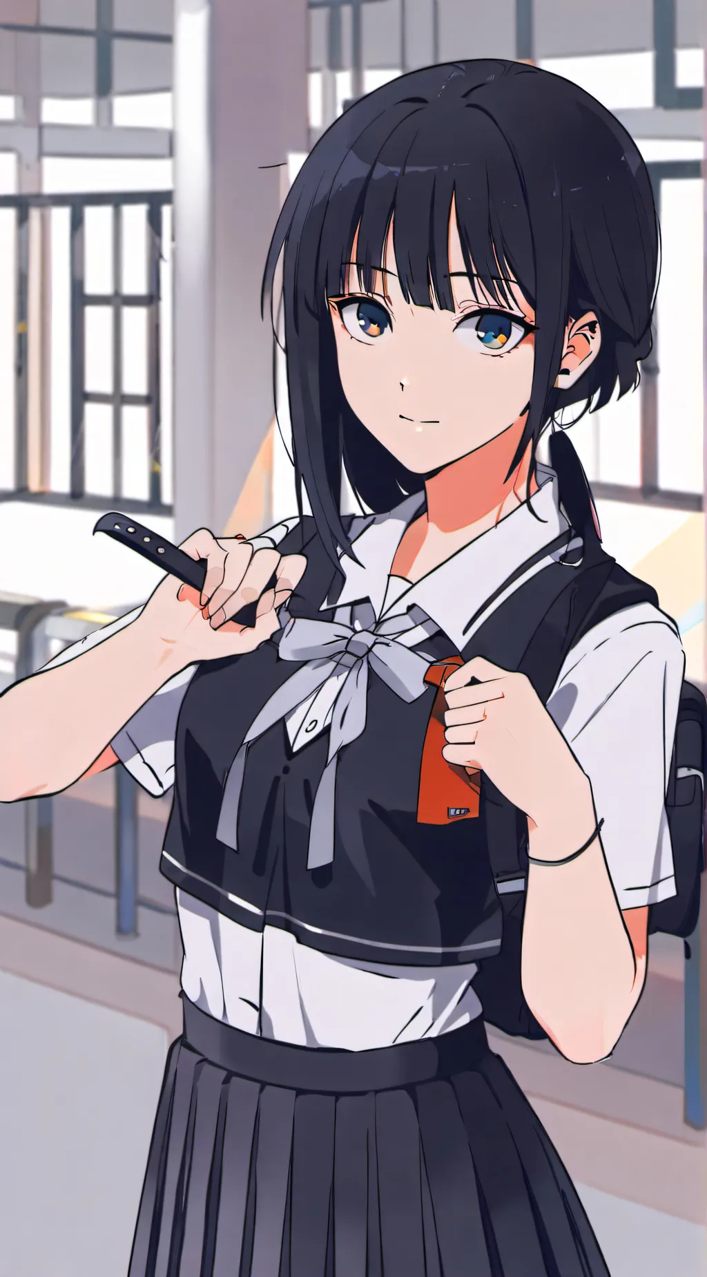 ai character: Your senpai background