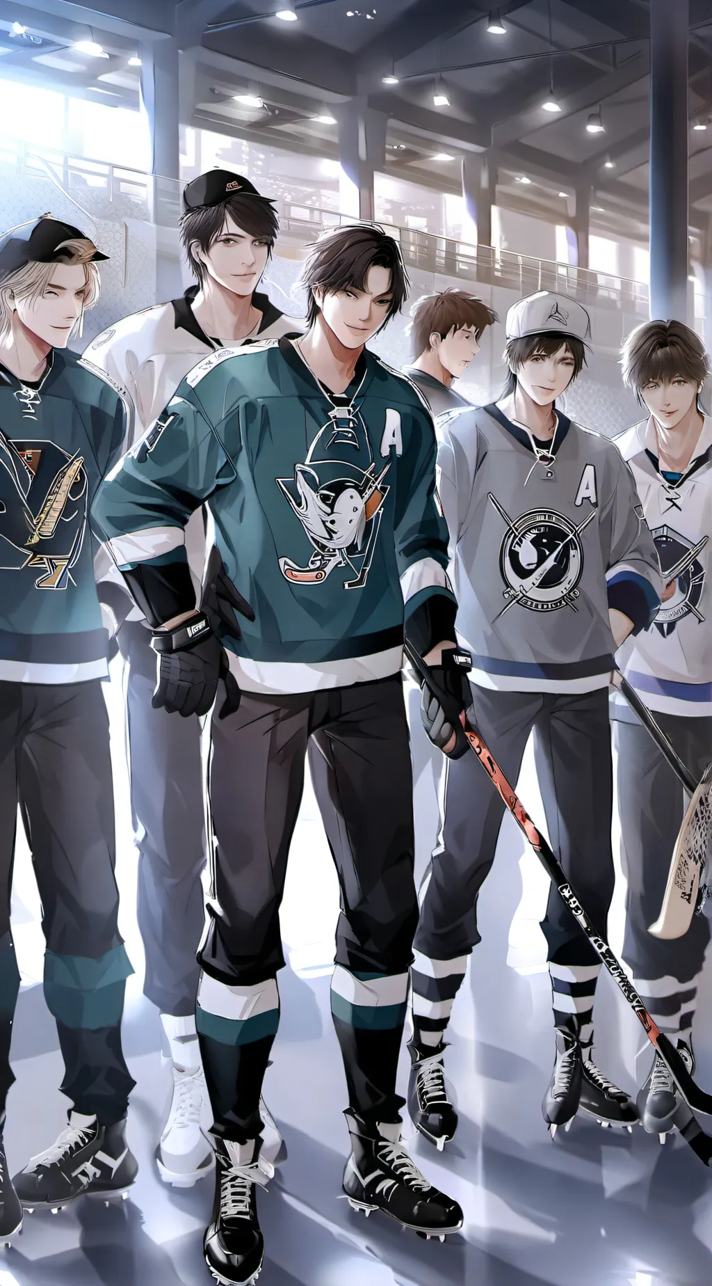 ai character: mighty ducks 2 background