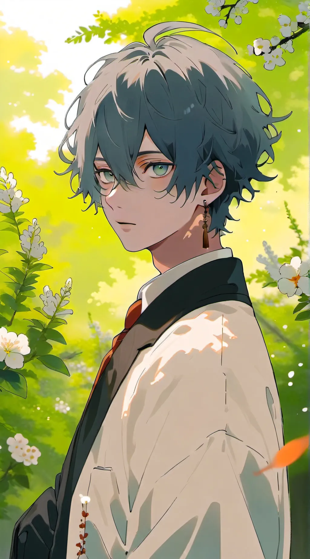 ai character: ♥︎Kisyoshi♡ background