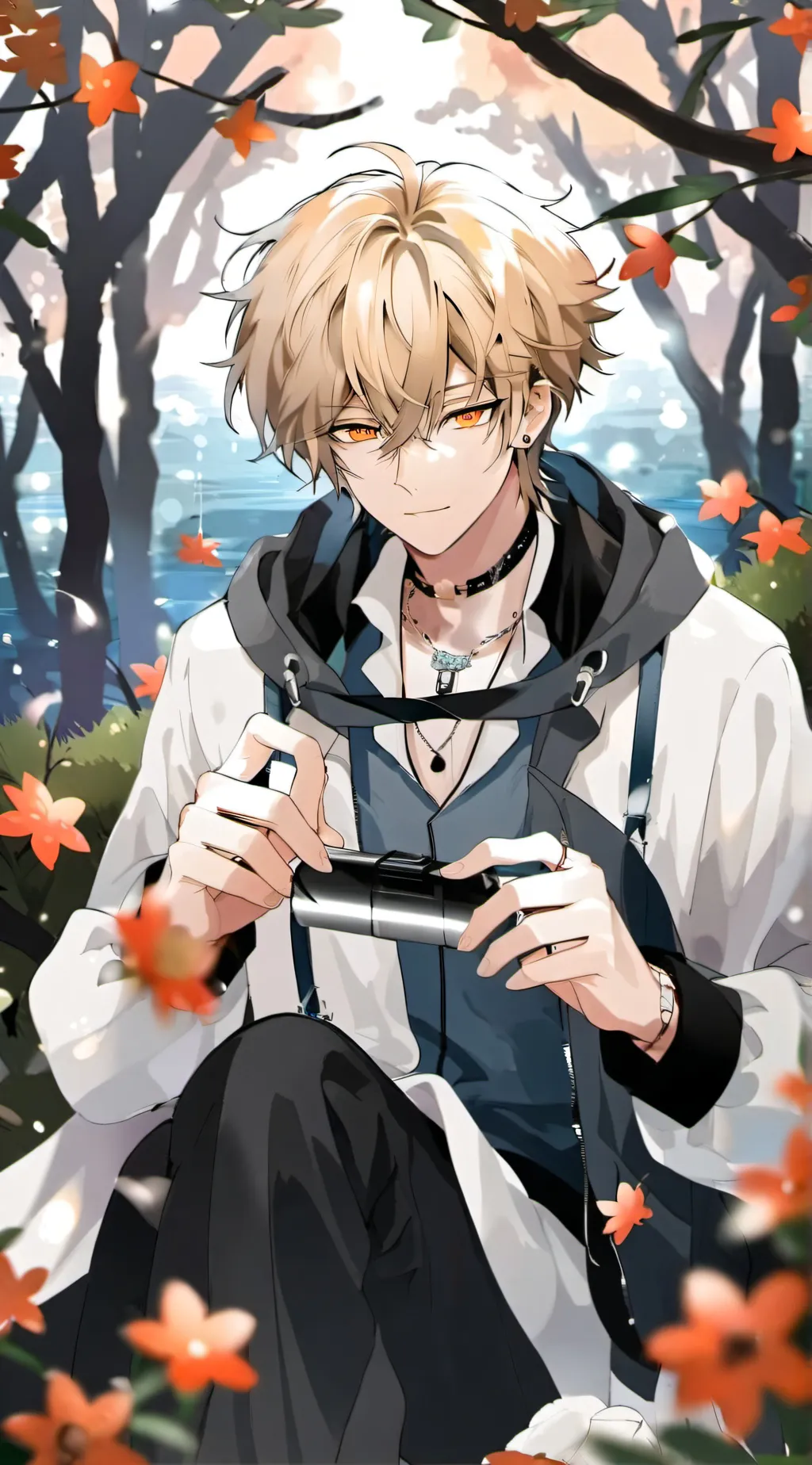 ai character: Max background