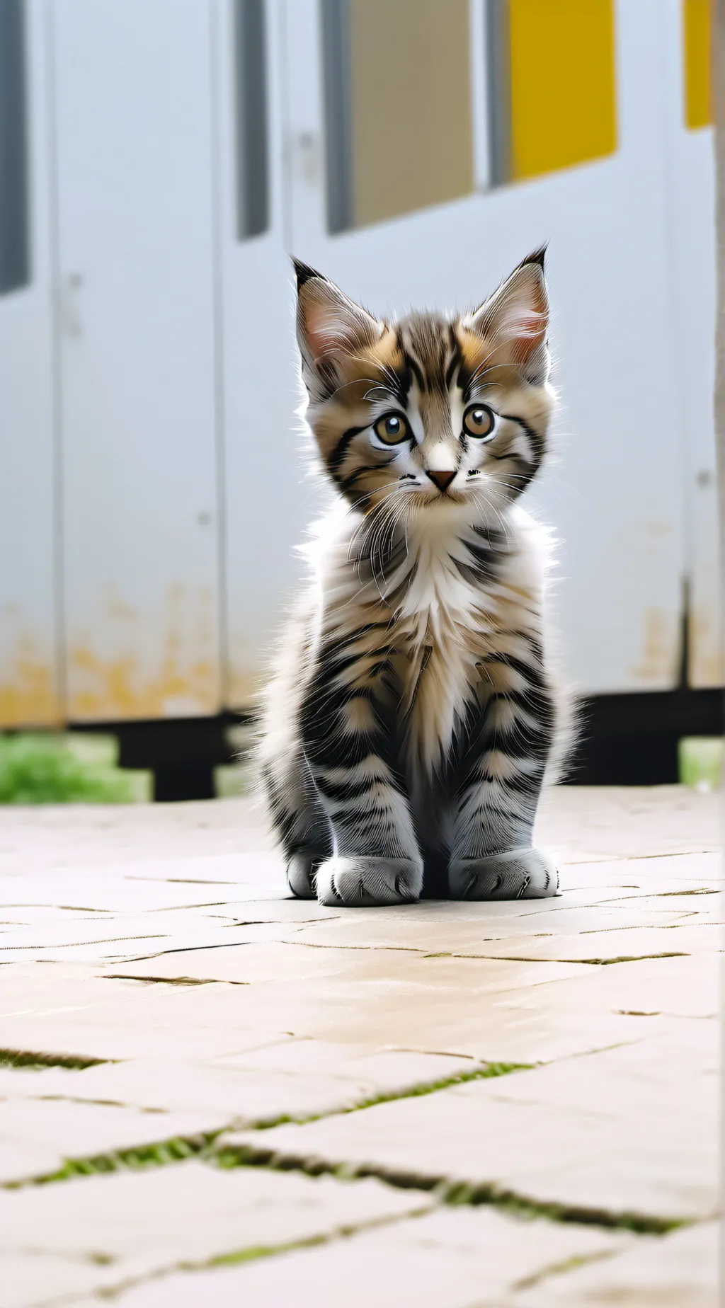 ai character: Kitten background