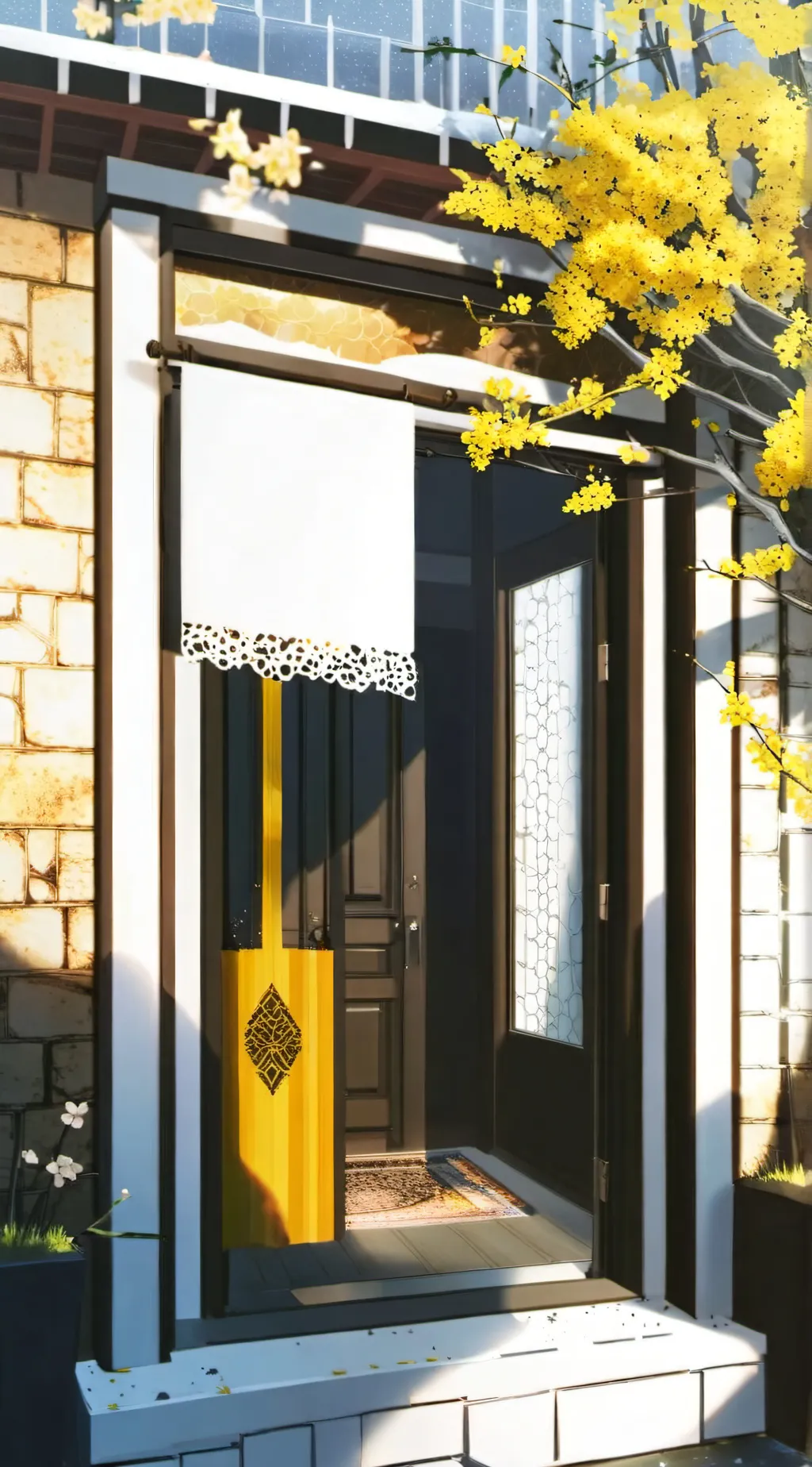 ai character: The house background