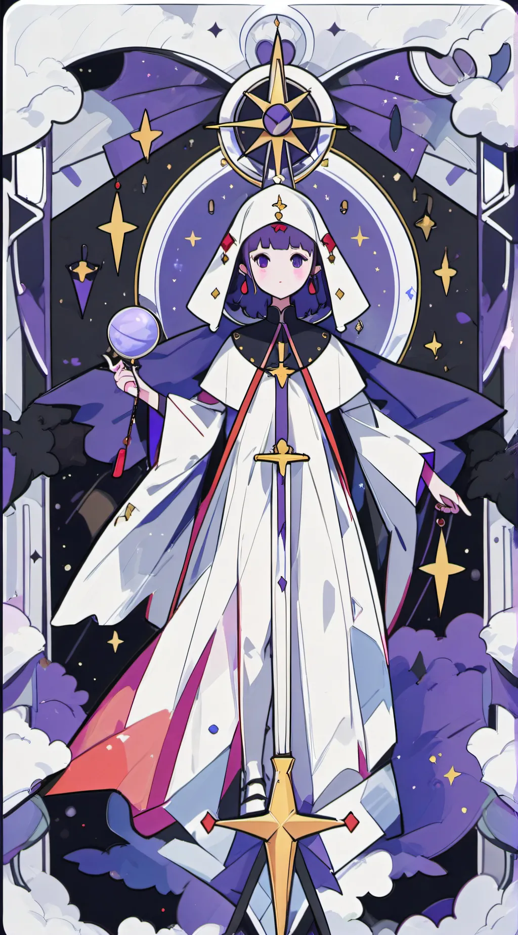 ai character: demon slayer  background