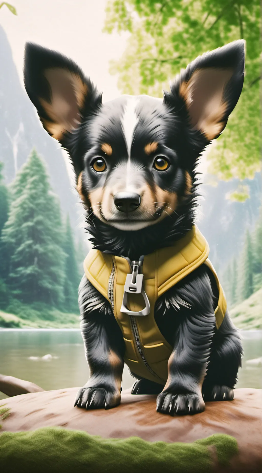 ai character: Munchkin Cheesecak background