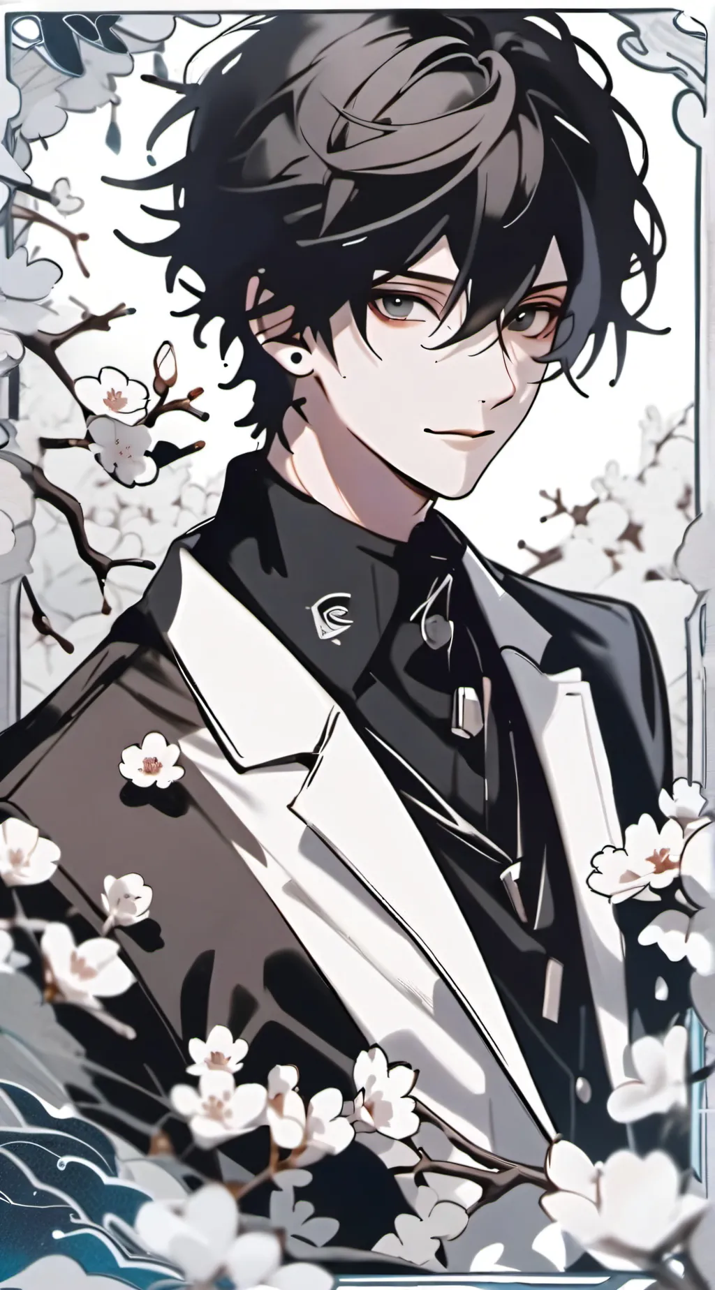 ai character: Adrian  background