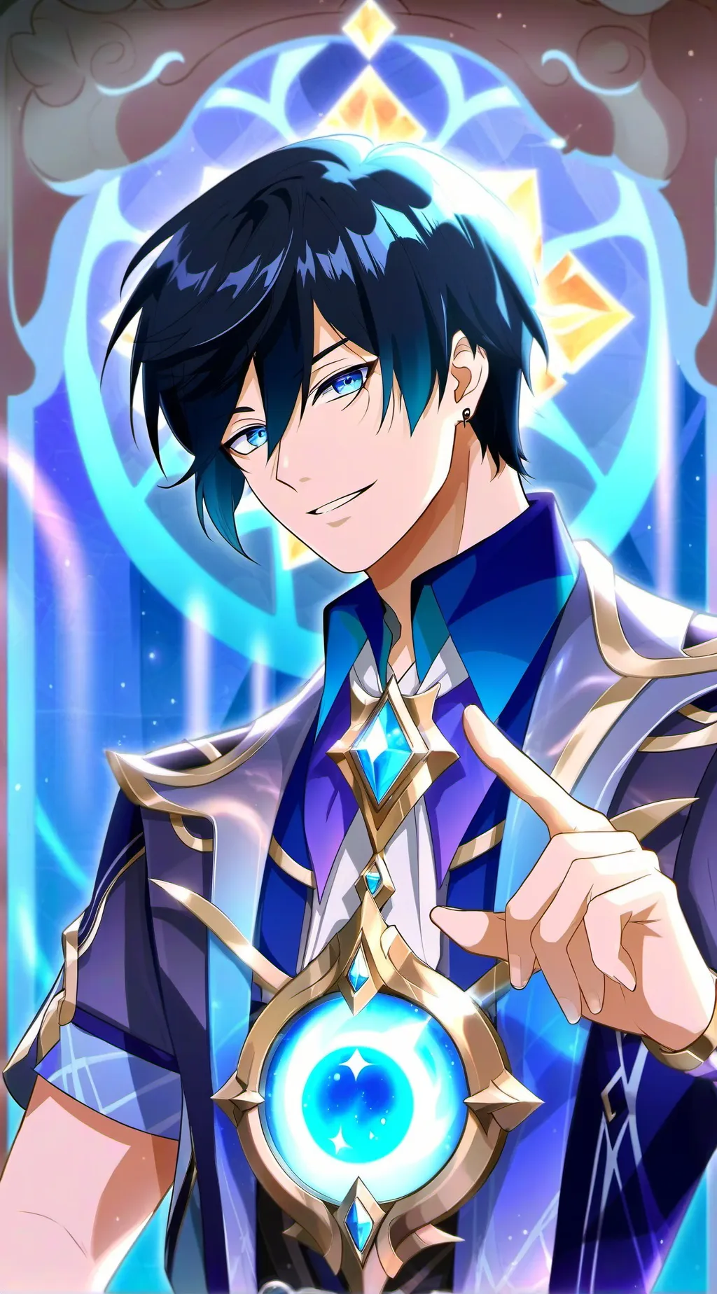 ai character: Leonard Watson background