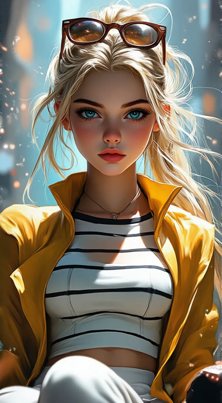 ai character: chole  background