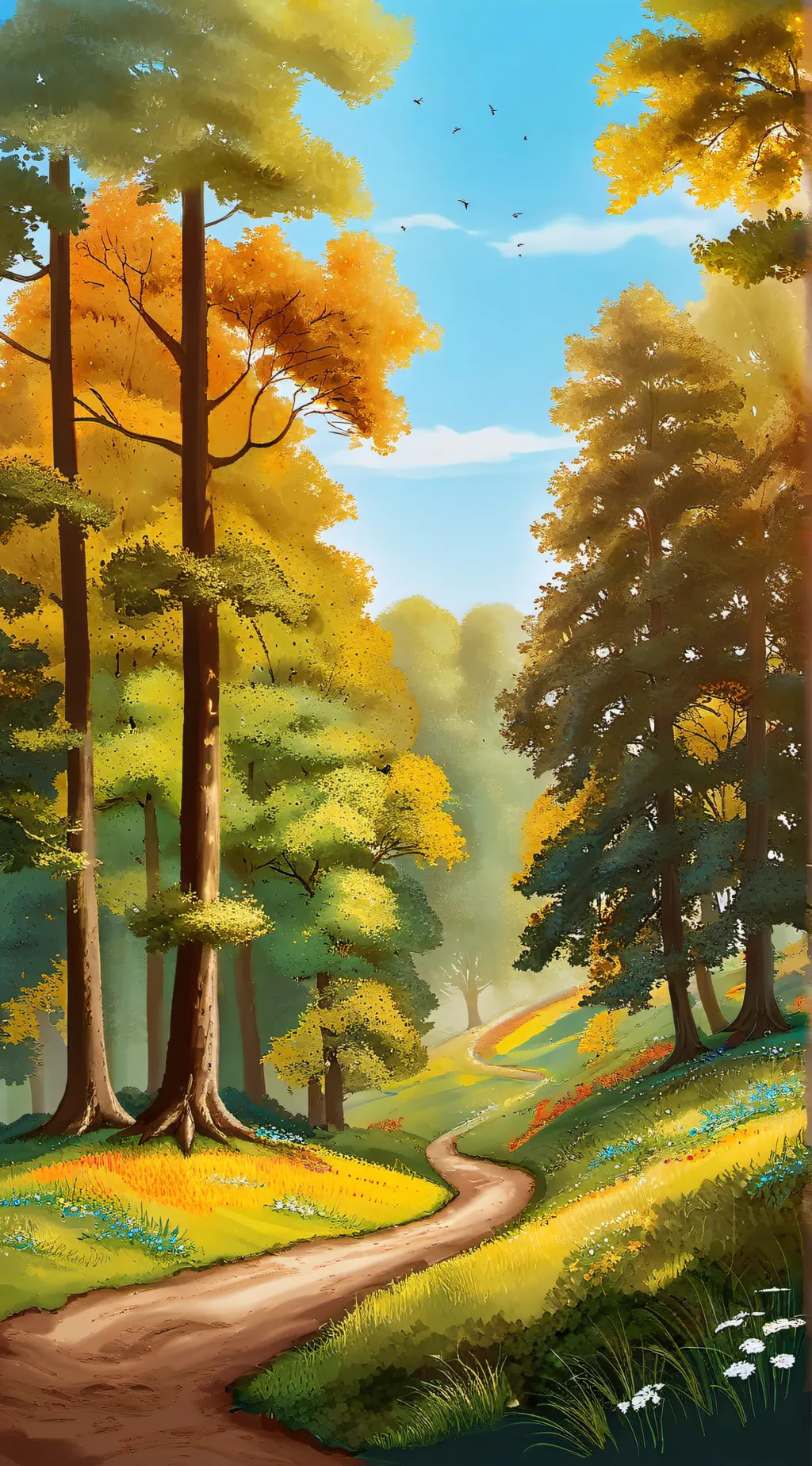 ai character: public park background