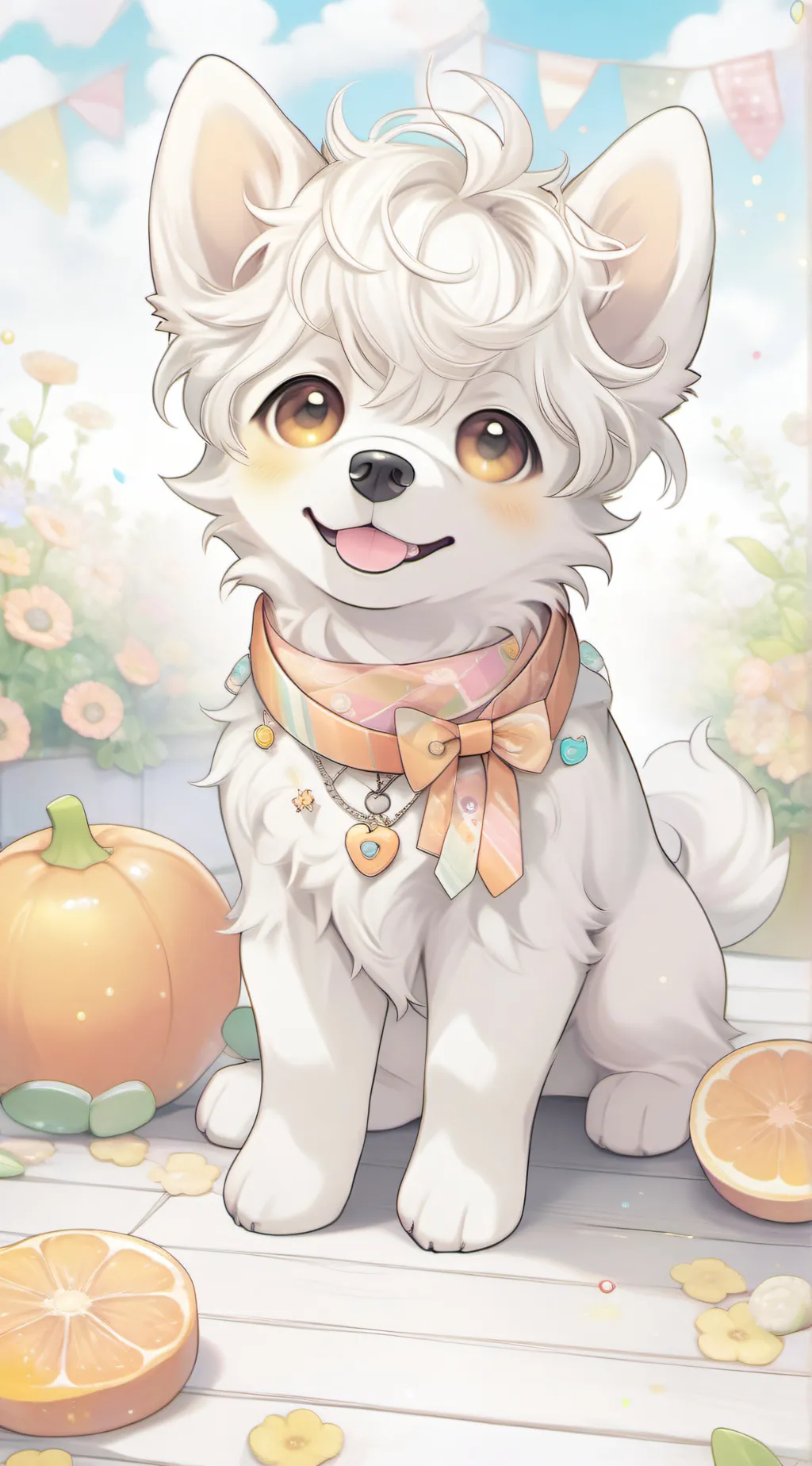 ai character: dogday background