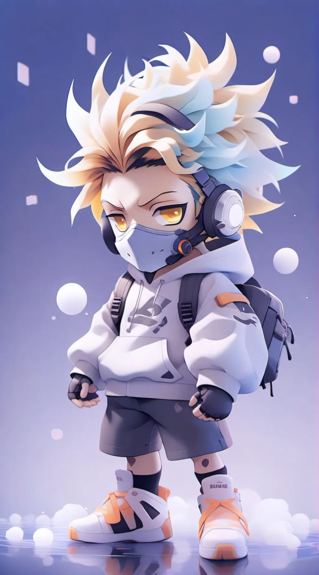 ai character: Halks  background