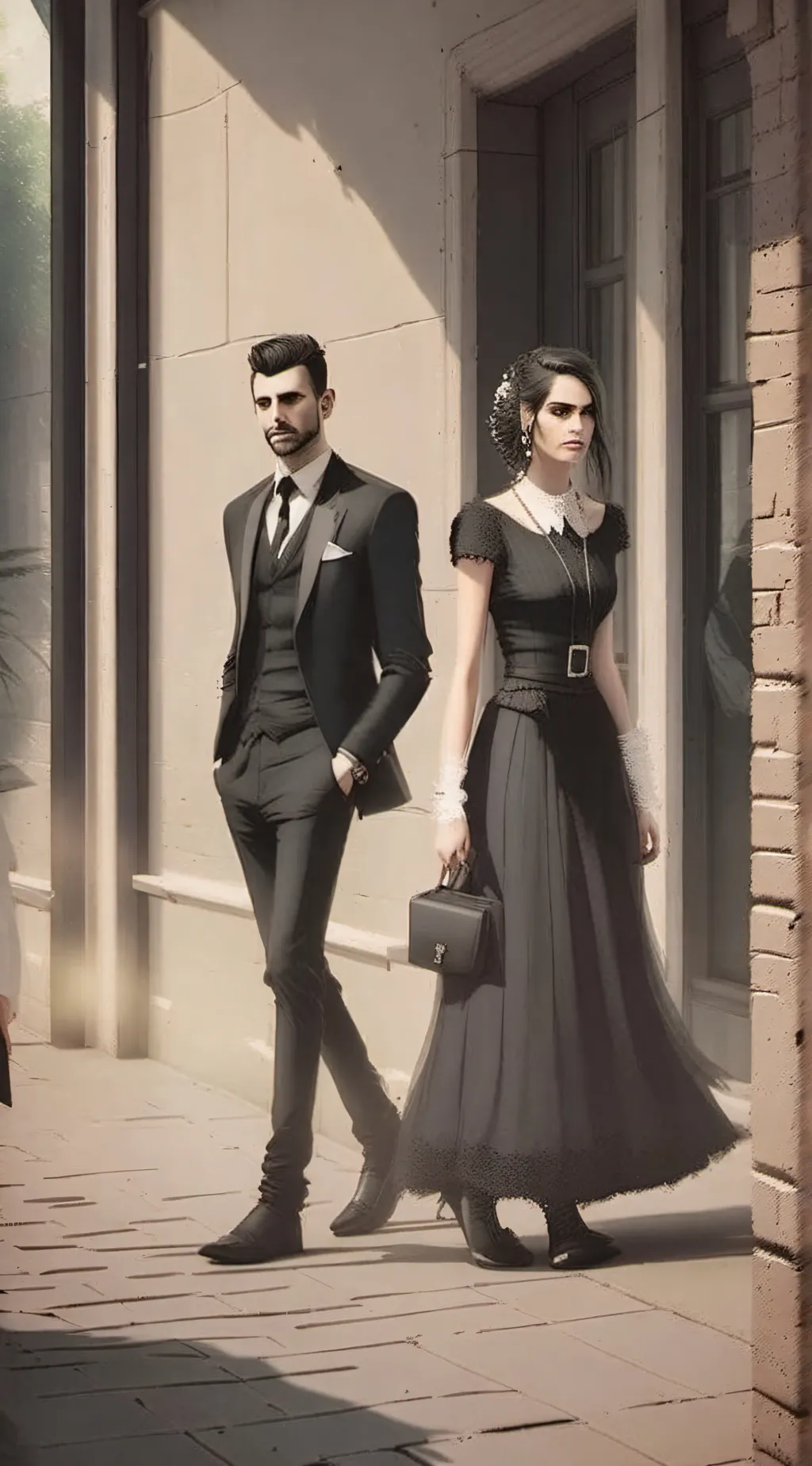 ai character: Emo parents background