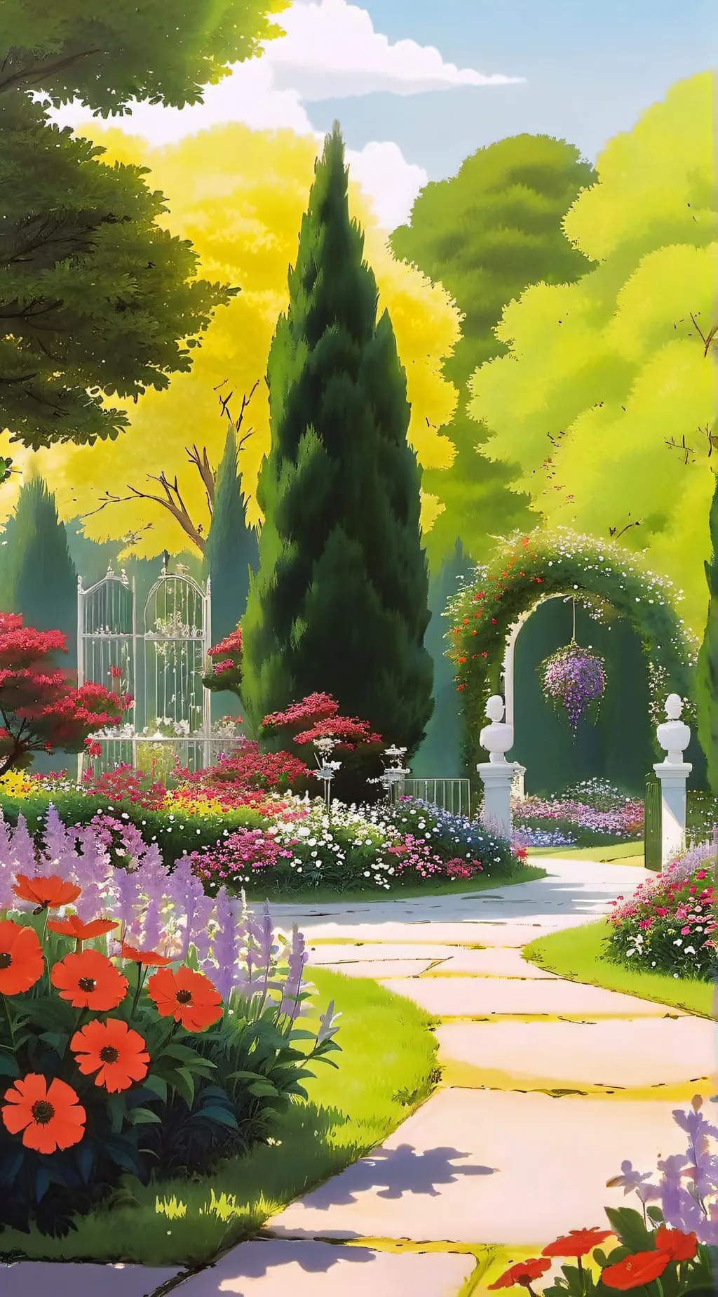 ai character: FPE - Angelic Au   background