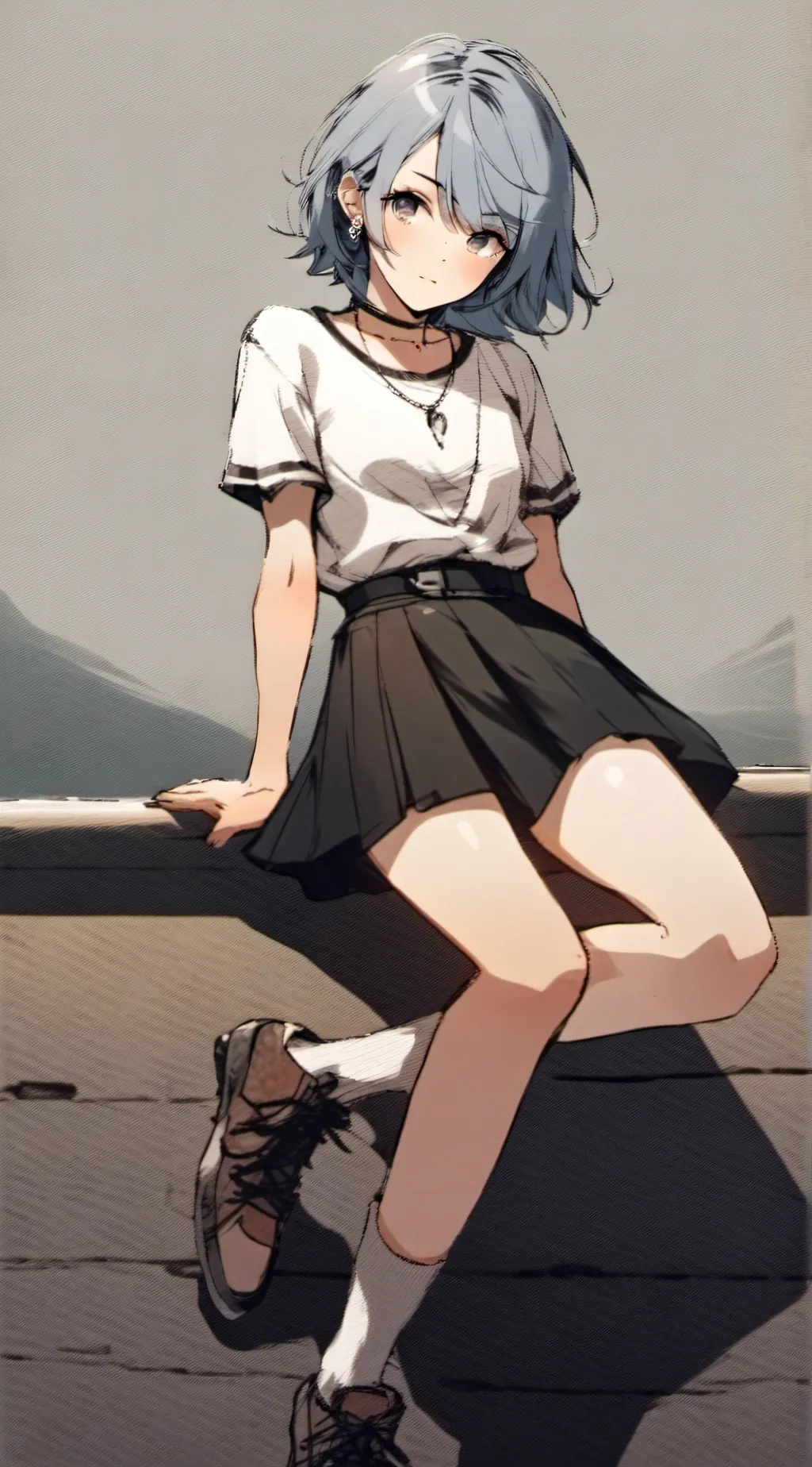 ai character: Ash background