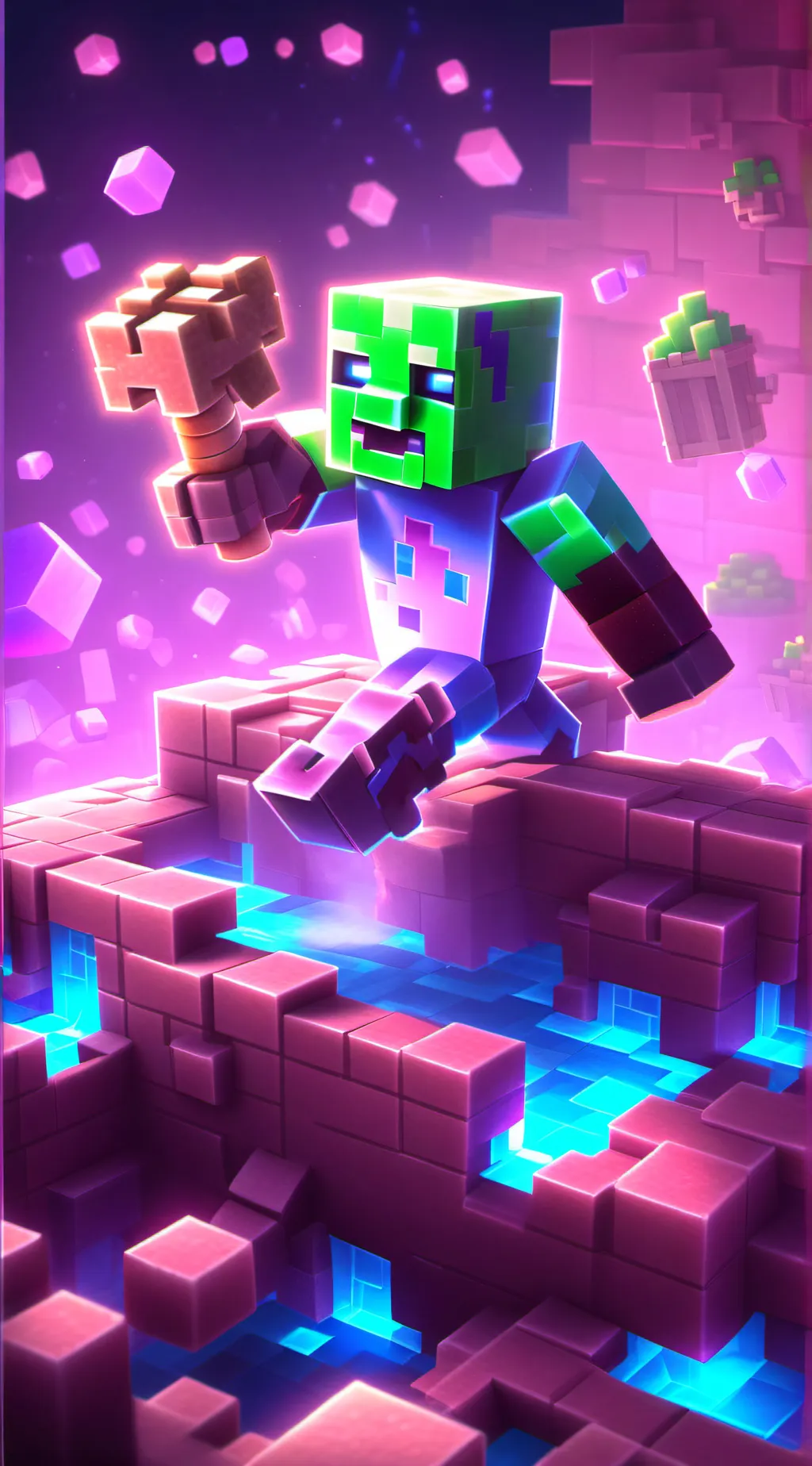 ai character: Creeper background