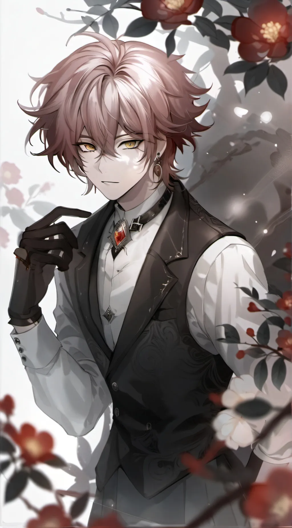 ai character: fynn!!  background