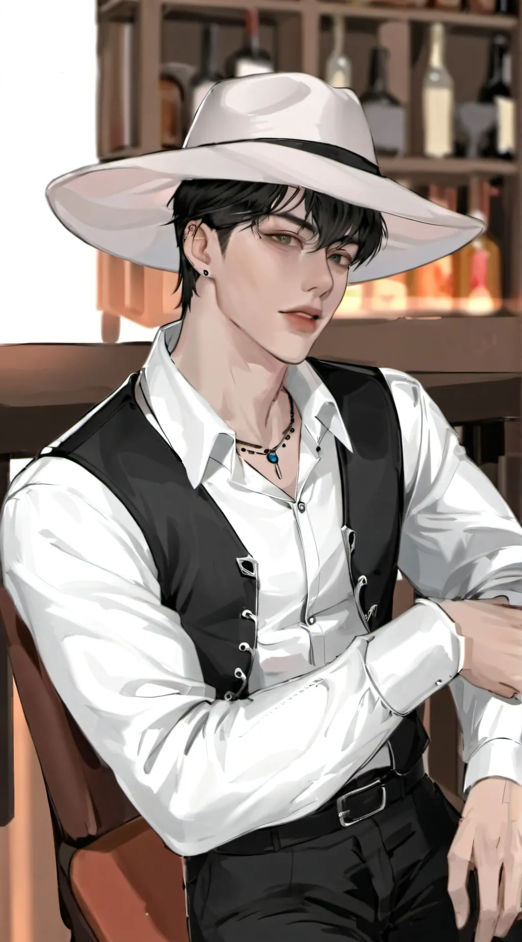 ai character: Cougar background