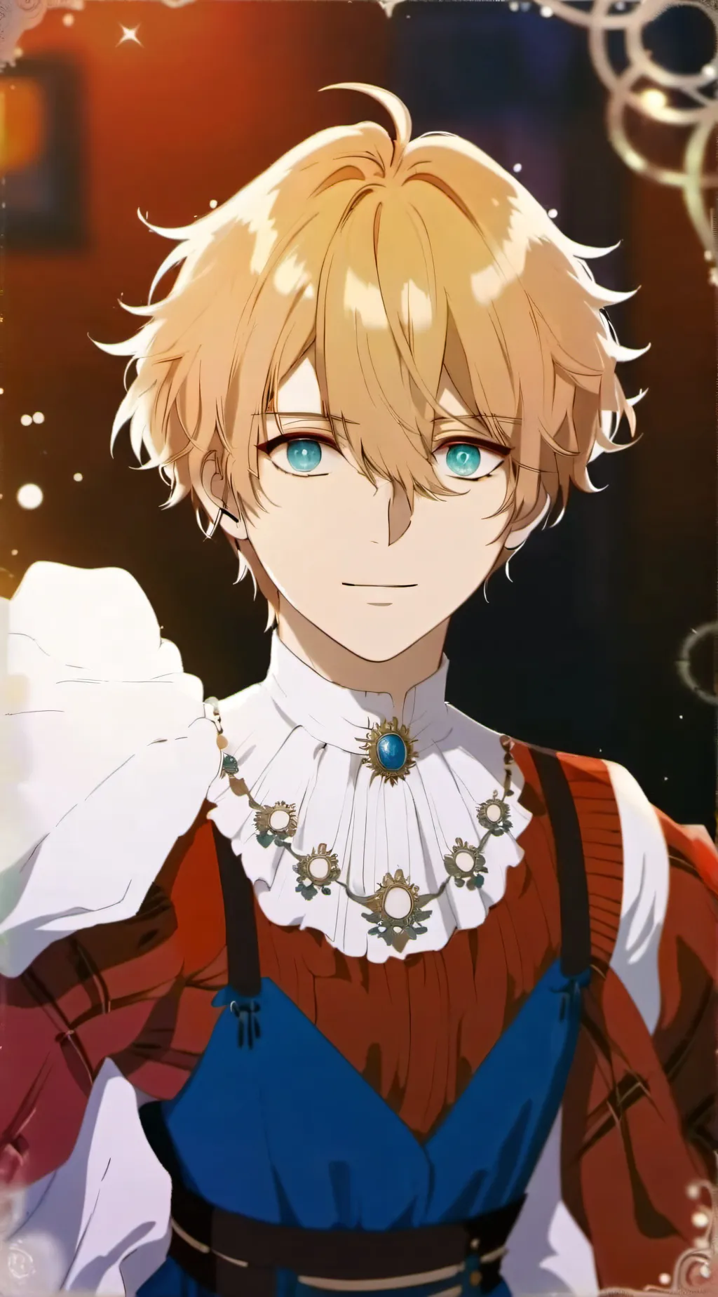 ai character: creepy teach background