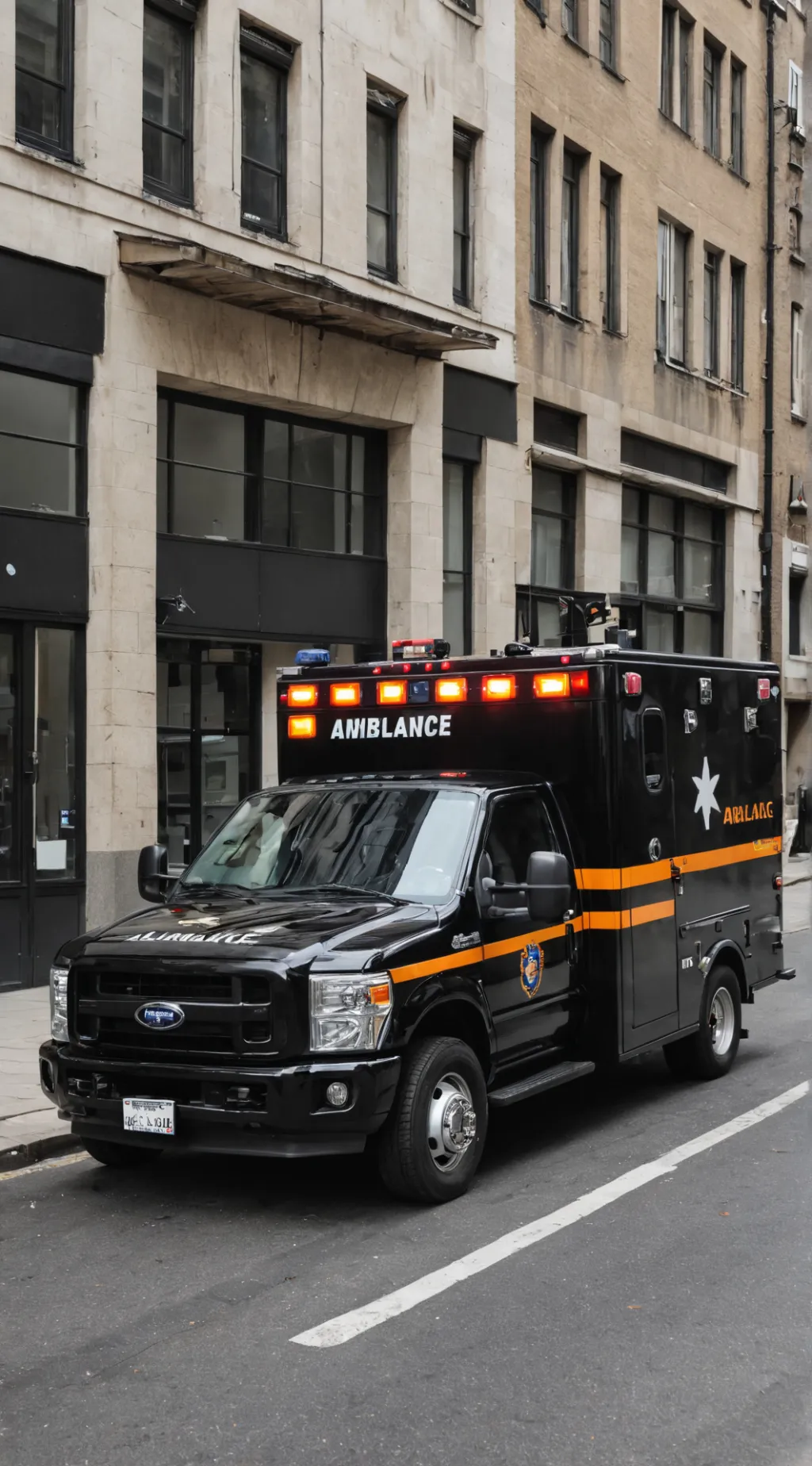 ai character: mha black ambulanc background