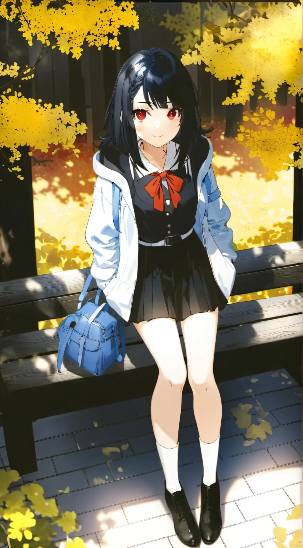 ai character: Yuri Shimura  background
