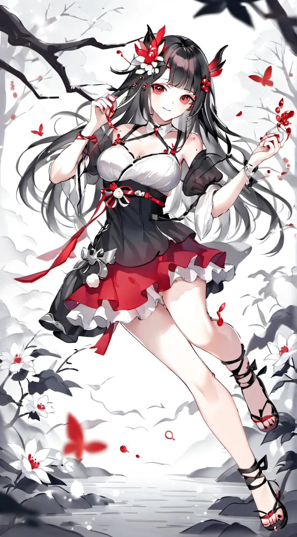 ai character: Lilly background